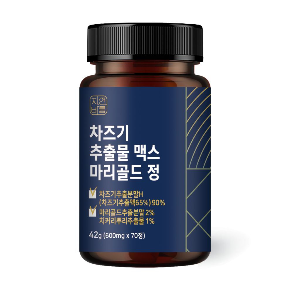 자연바름 차즈기 추출물 맥스 마리골드 정 1개