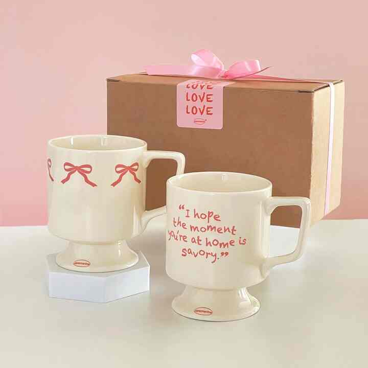 バターピング リボン マグカップ 2個セット