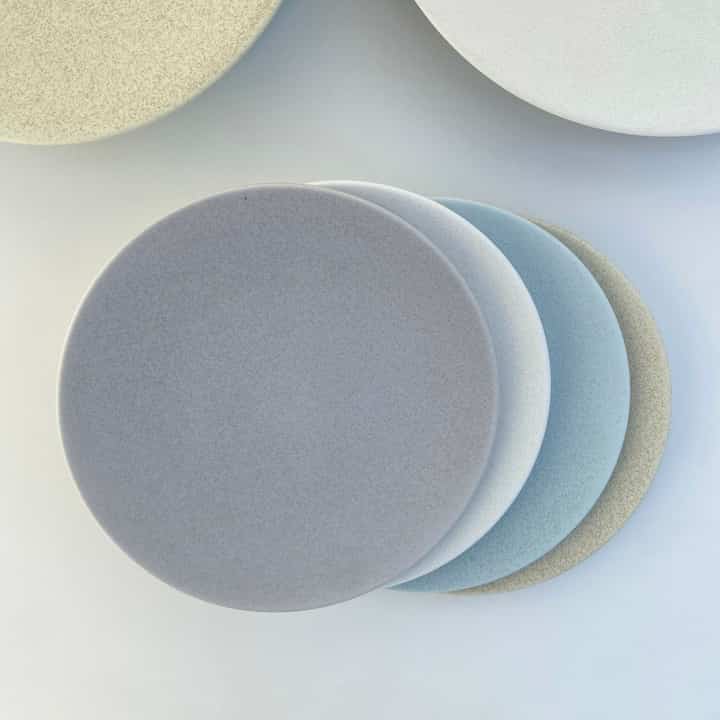 マットパール プレート 17.5cm［4色］