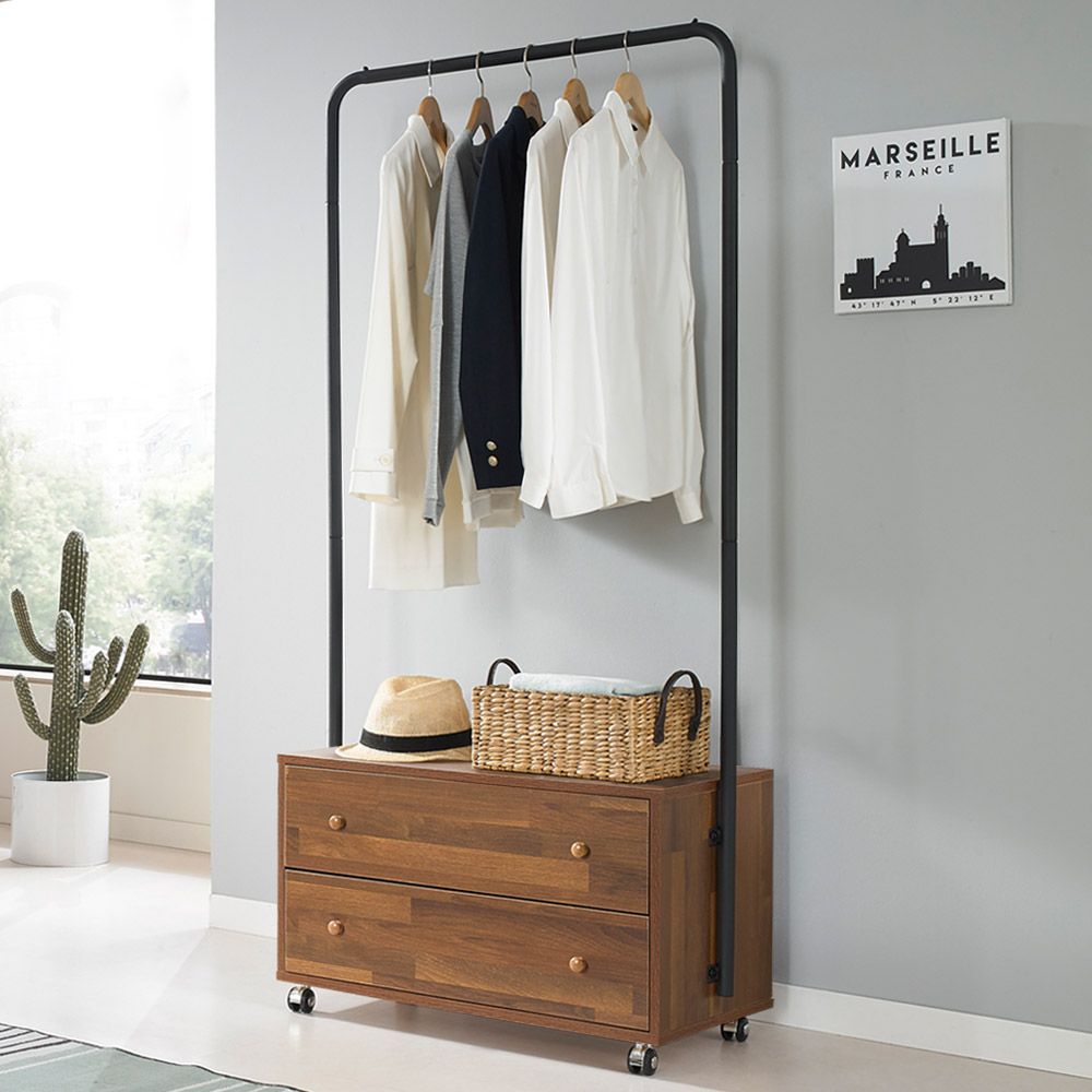 키모 드레스룸 수납 서랍 행거 800 