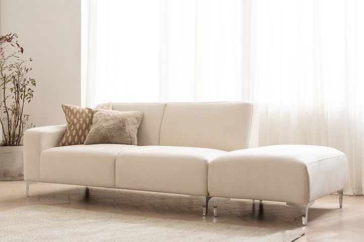 삼익가구 모아나 가죽/아쿠아텍스 3인용 소파 2colors (스툴포함)