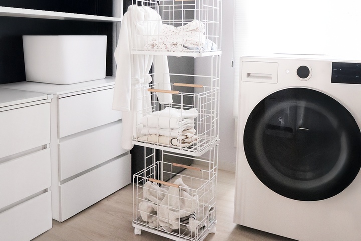 가성비 철제 빨래바구니