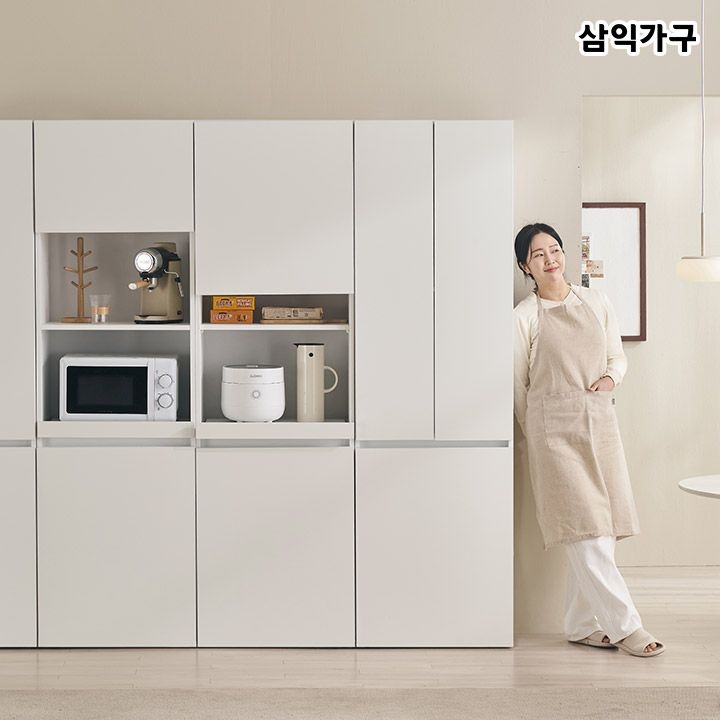 주방수납장 > 더캐빈 키큰 틈새 높은 수납장,렌지대장 400/600 | 오늘의집 쇼핑