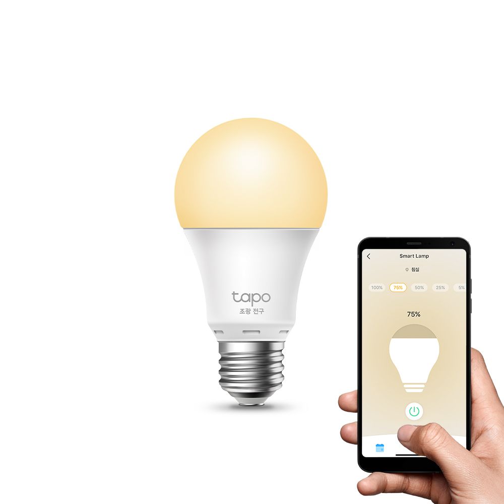 티피링크 Tapo L510E 스마트 조광 전구 IoT LED 조명