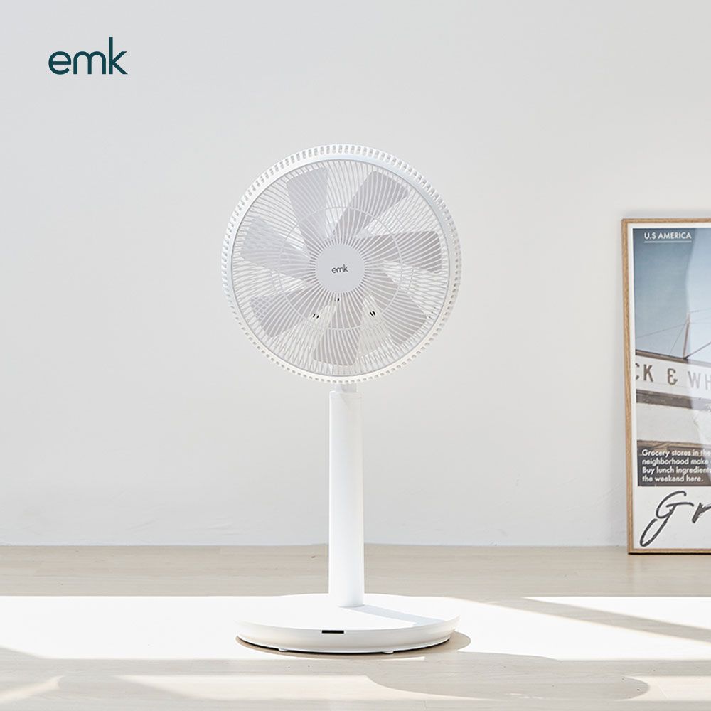 [중고] emk [리퍼] BLDC 서큘레이터 + 선풍기 /360도 입체바람 EK-E1217WH