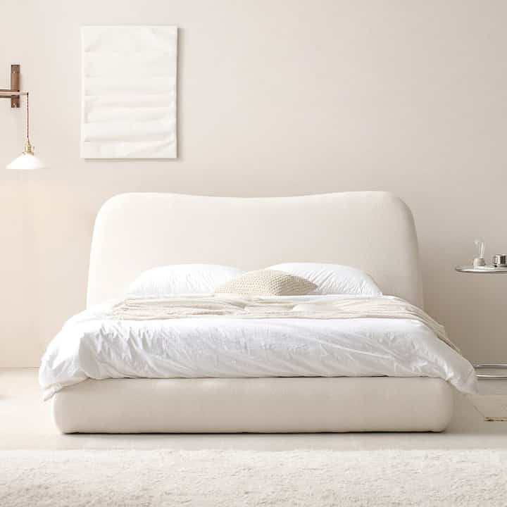 BIANCO ファブリック ベッドフレーム［3サイズ］