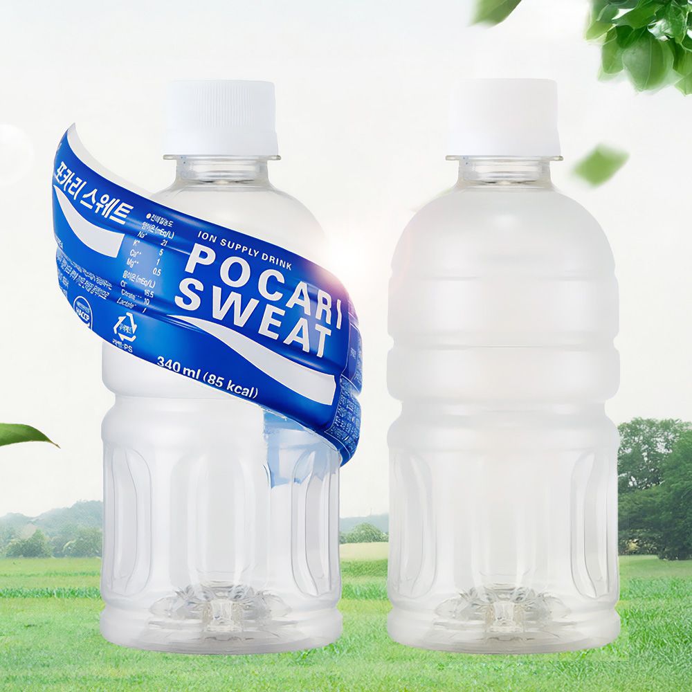 [신상품]동아오츠카 포카리스웨트 340ml x 20개 무라벨 페트 음료, 이온음료