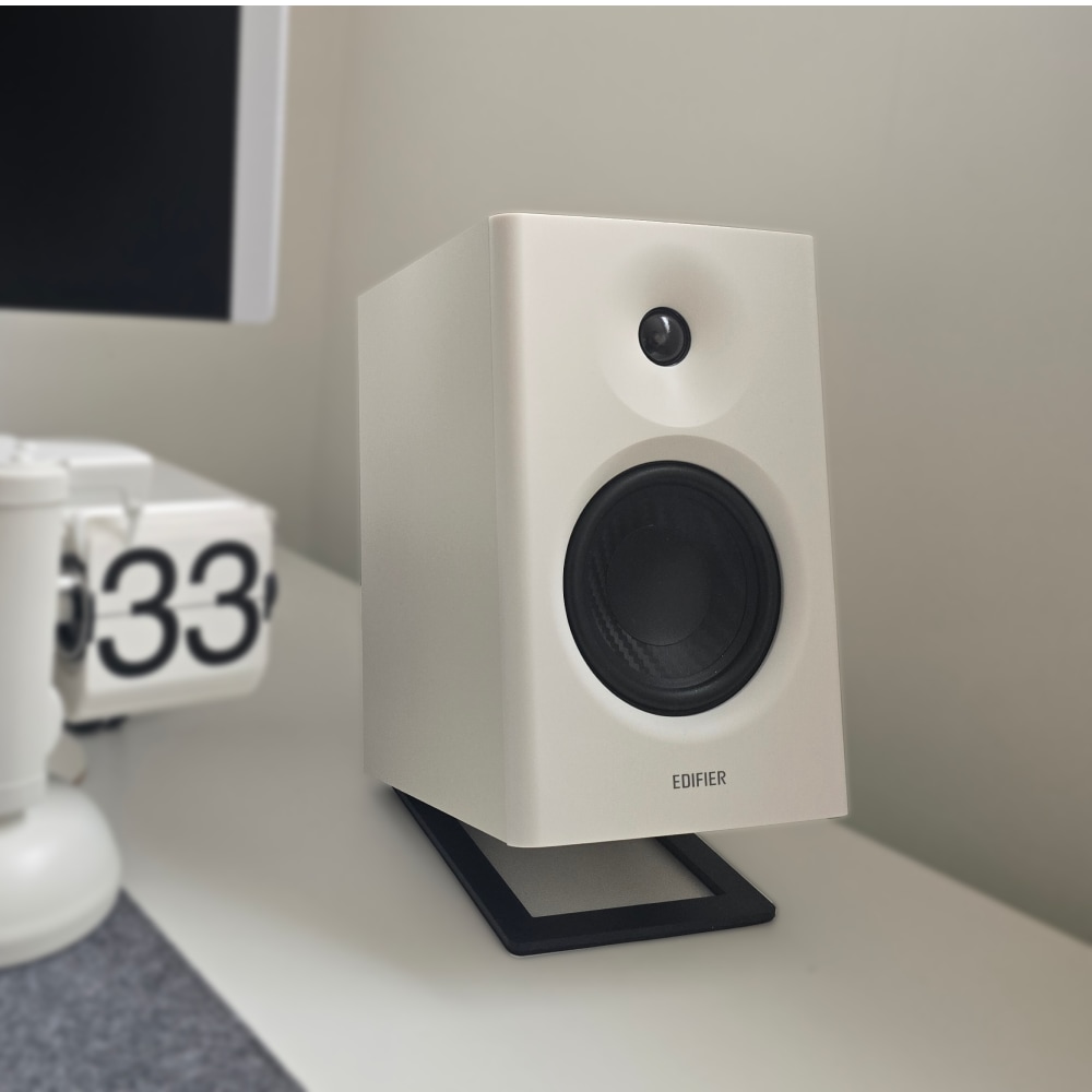 룸랩스 스피커 받침대 에디파이어 MR4 MR3 거치대 브리츠 북쉘프 스탠드 / 2개 세트