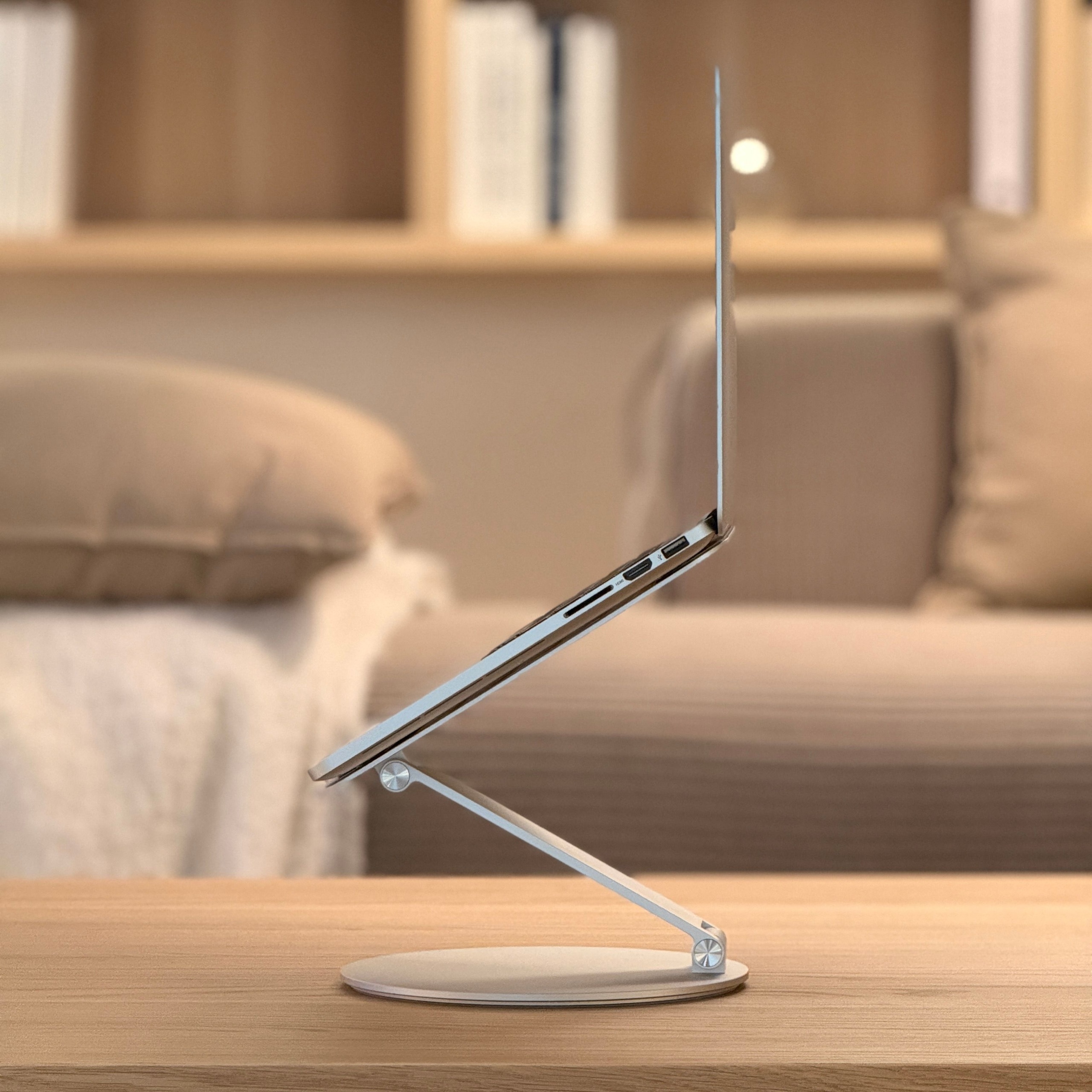 리카틸 X5 노트북 맥북 거치대 360도 회전 스탠드 받침대