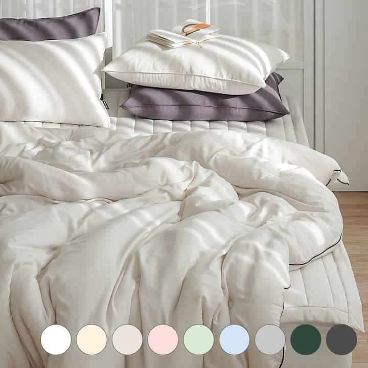 Mellow modal 抗菌 四季 掛け布団セット［9色］