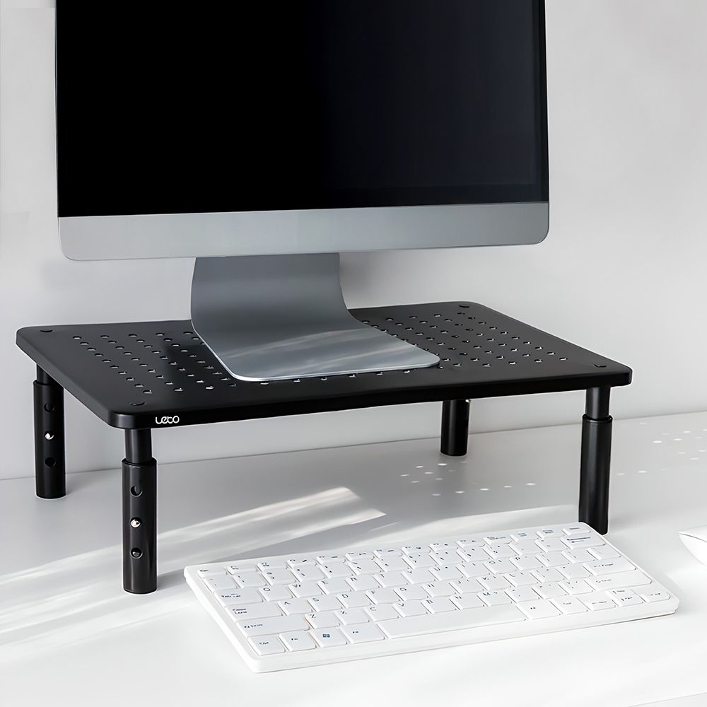 [레토][오늘출발][신상품]레토 레토 3단 높이조절 메탈 모니터 받침대 LMS-A07