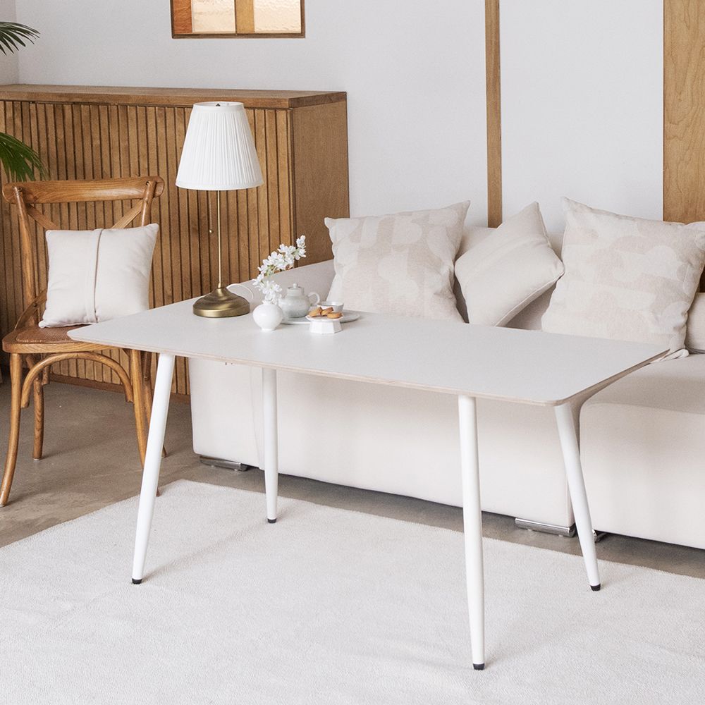 [신상품]허니센스 자작나무 원목 높은 소파 테이블 거실 티 테이블 낮은 식탁 책상