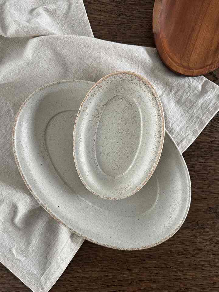 サンド オーバルプレート［2サイズ］