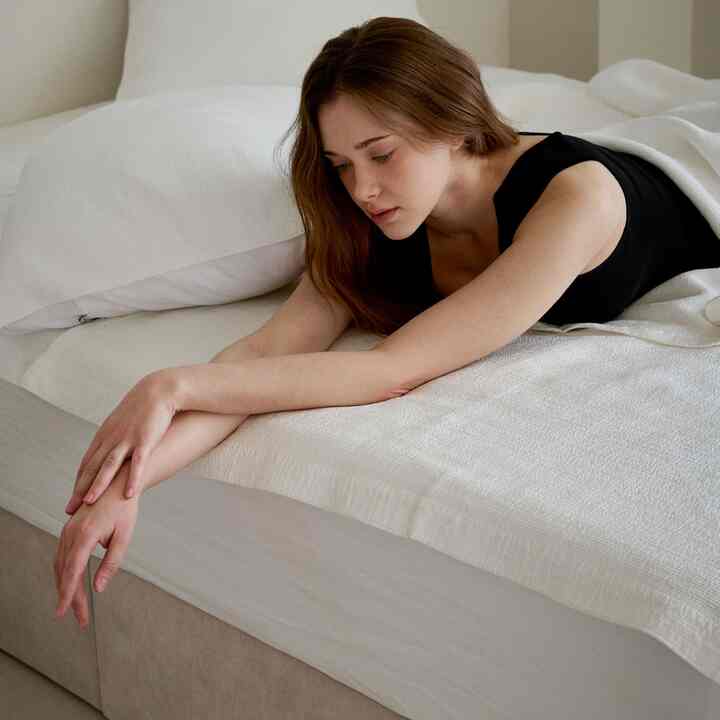 ビスコースレーヨン 夏 ベッドパッド［3色・3サイズ］