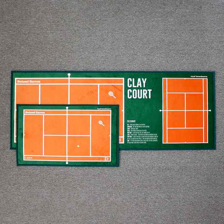 テニスコート ラグ［2サイズ］