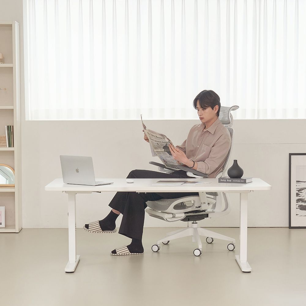 에이픽스 듀얼 모터 전동 3단 높이조절 스탠딩 모션데스크 MD303D 