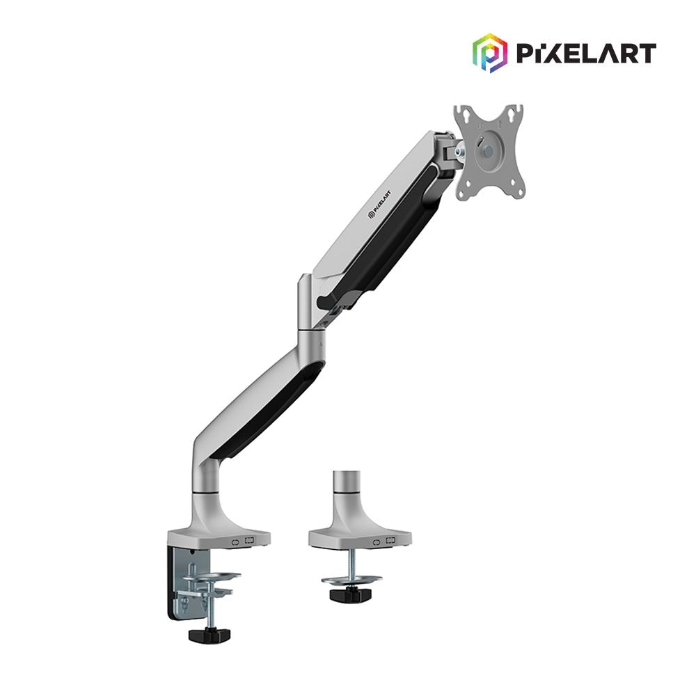 픽셀아트 본사직영점 스탠디아 PHX 고중량 싱글 모니터암 (최대 45형/16kg)