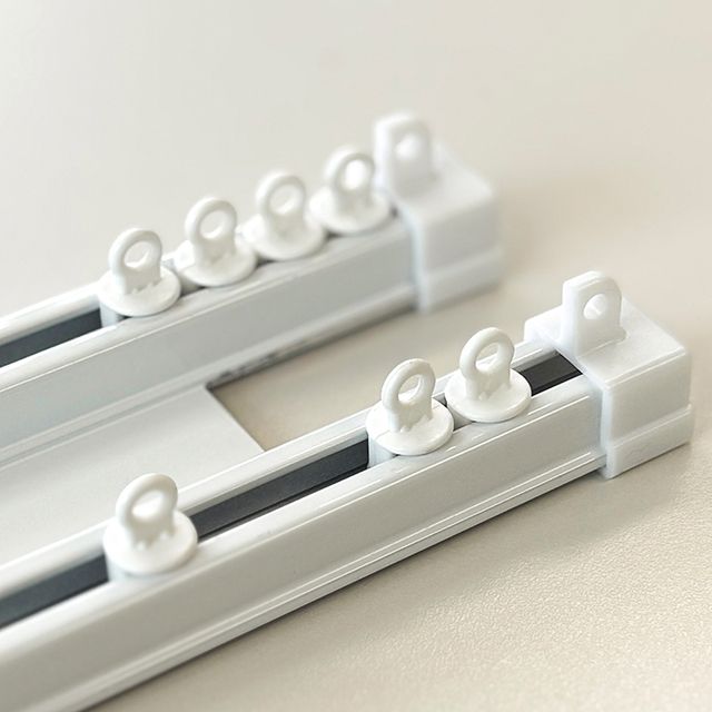 데코뷰 부드러운 고급형 화이트 이중레일 5size 