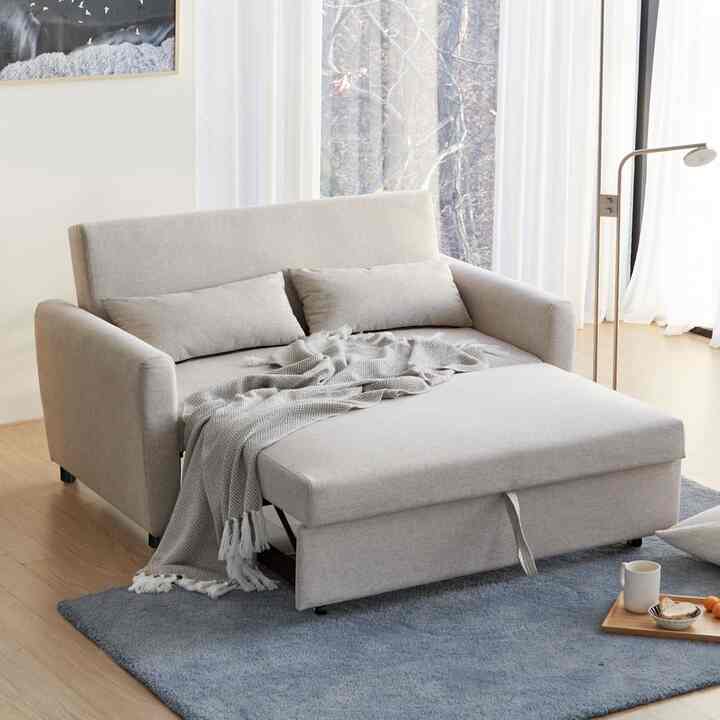 SAND 2人掛け ソファベッド［3色・2サイズ］