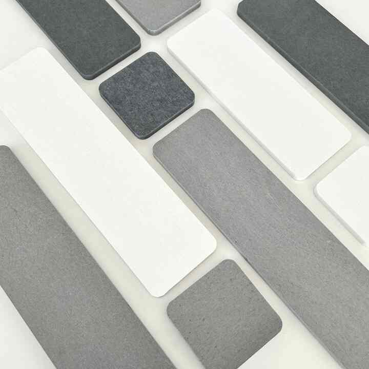 珪藻土 トレイ シンプルタイプ［3色・3サイズ］