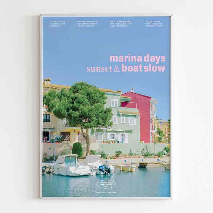 インテリアポスター marina days［3サイズ］