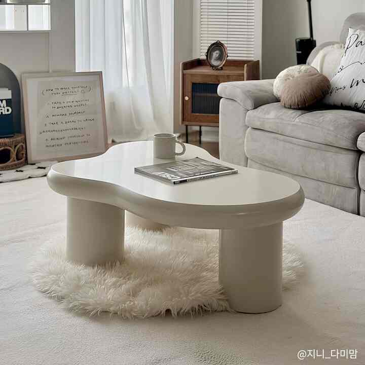 クラウド ローテーブル［2サイズ］