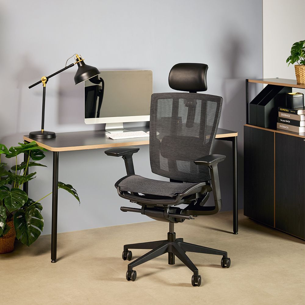 듀오백 브라보 프리미엄 BRP-200M 메쉬 컴퓨터 책상 의자 