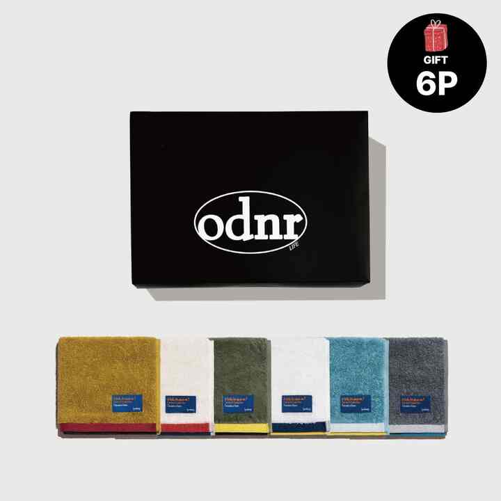 WORLD タオル 6枚ギフトセット［6色］