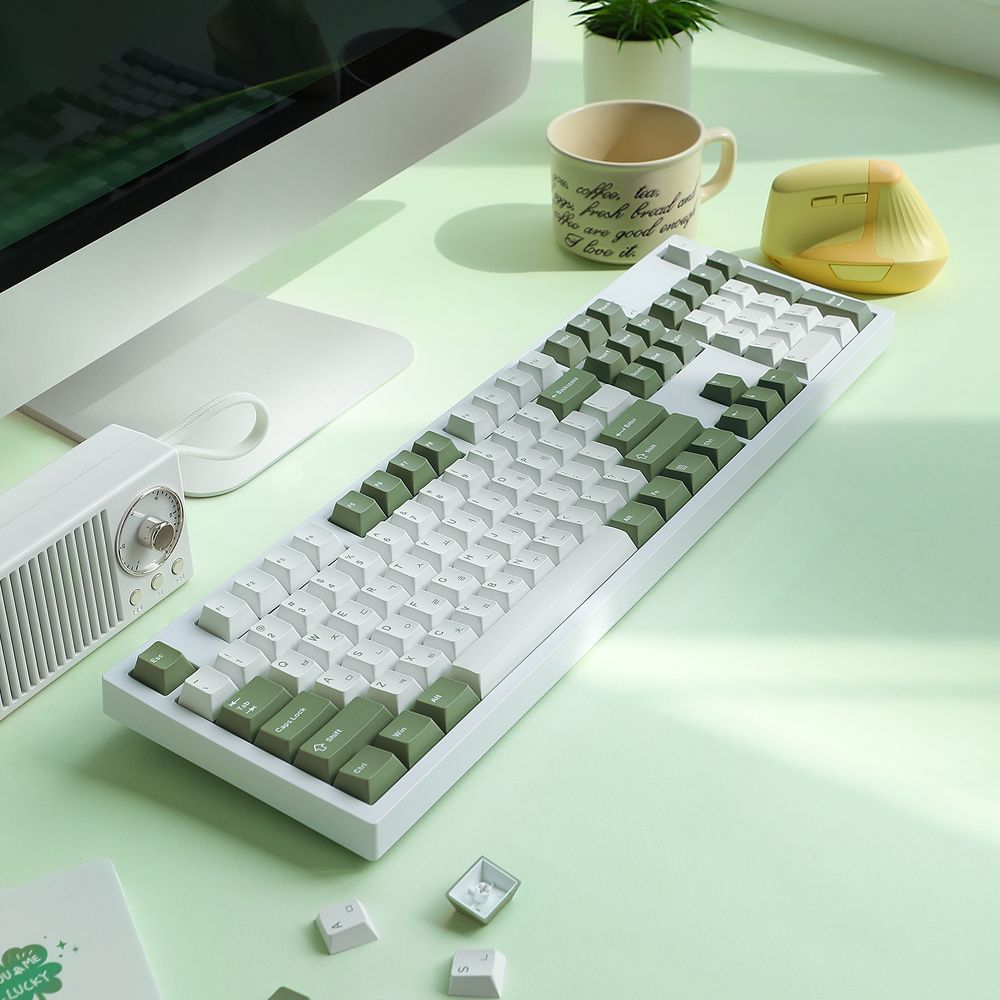 COX(콕스) CSK105 VIA 실리콘 사운드 뎀퍼 유무선 기계식 페블축