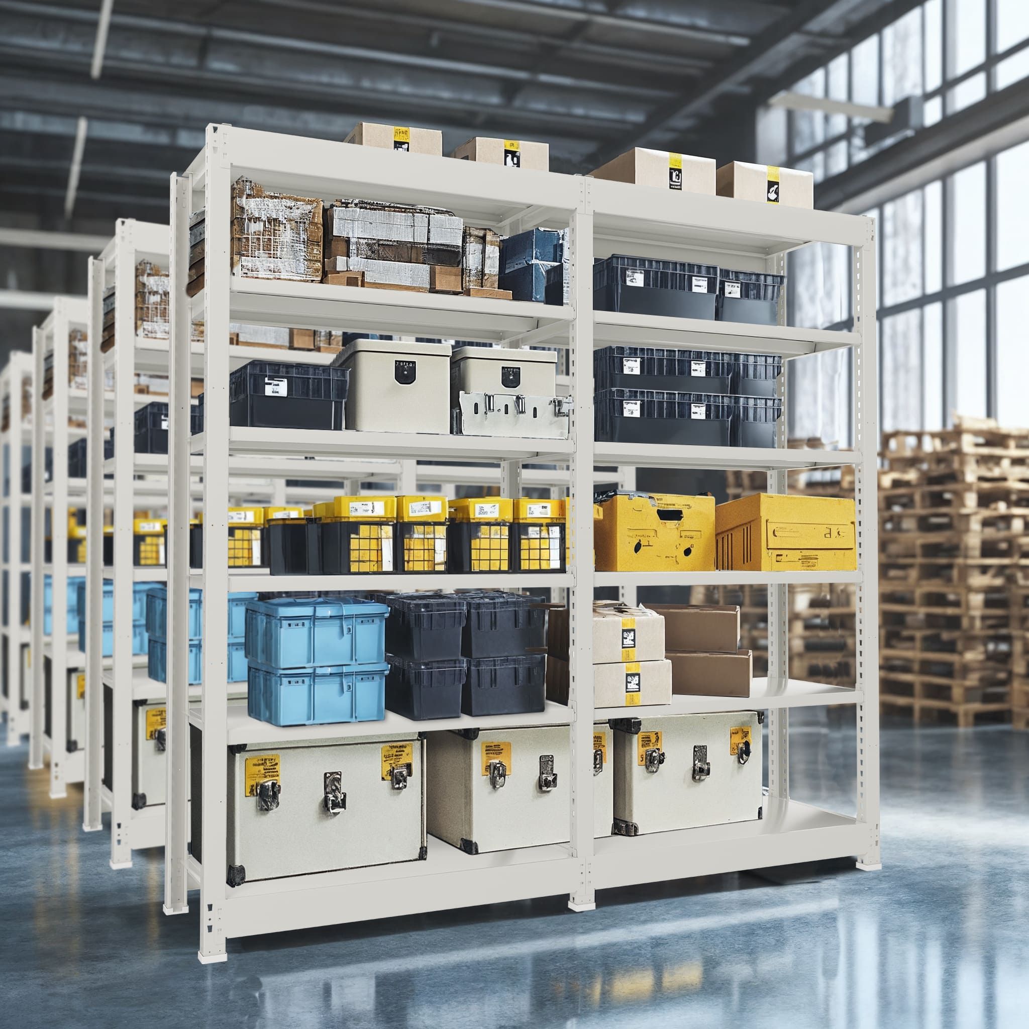 [신상품] 아이젠테크 스피드랙 MAX 경량랙 중량랙 단당 200kg 300kg 조립식 앵글 철제선반