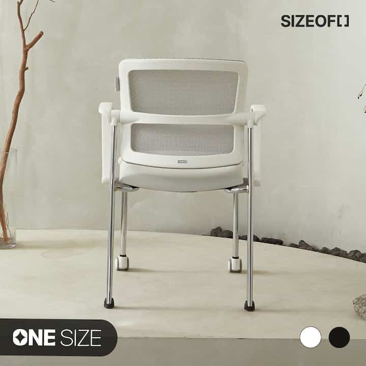 没入 スチール チェア［2色］