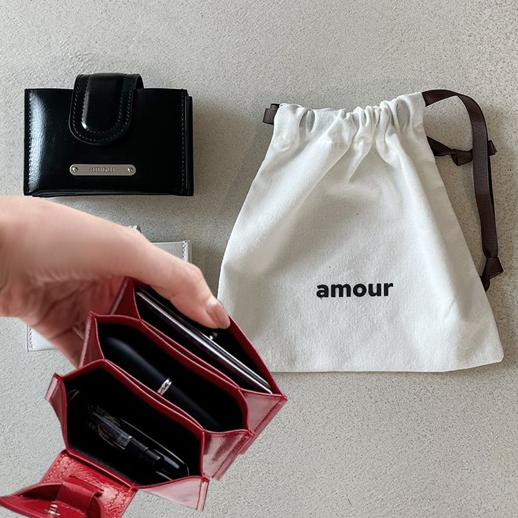 진심디자인 SNS대란템 아무르 카드 지갑&크로스백 6COLOR