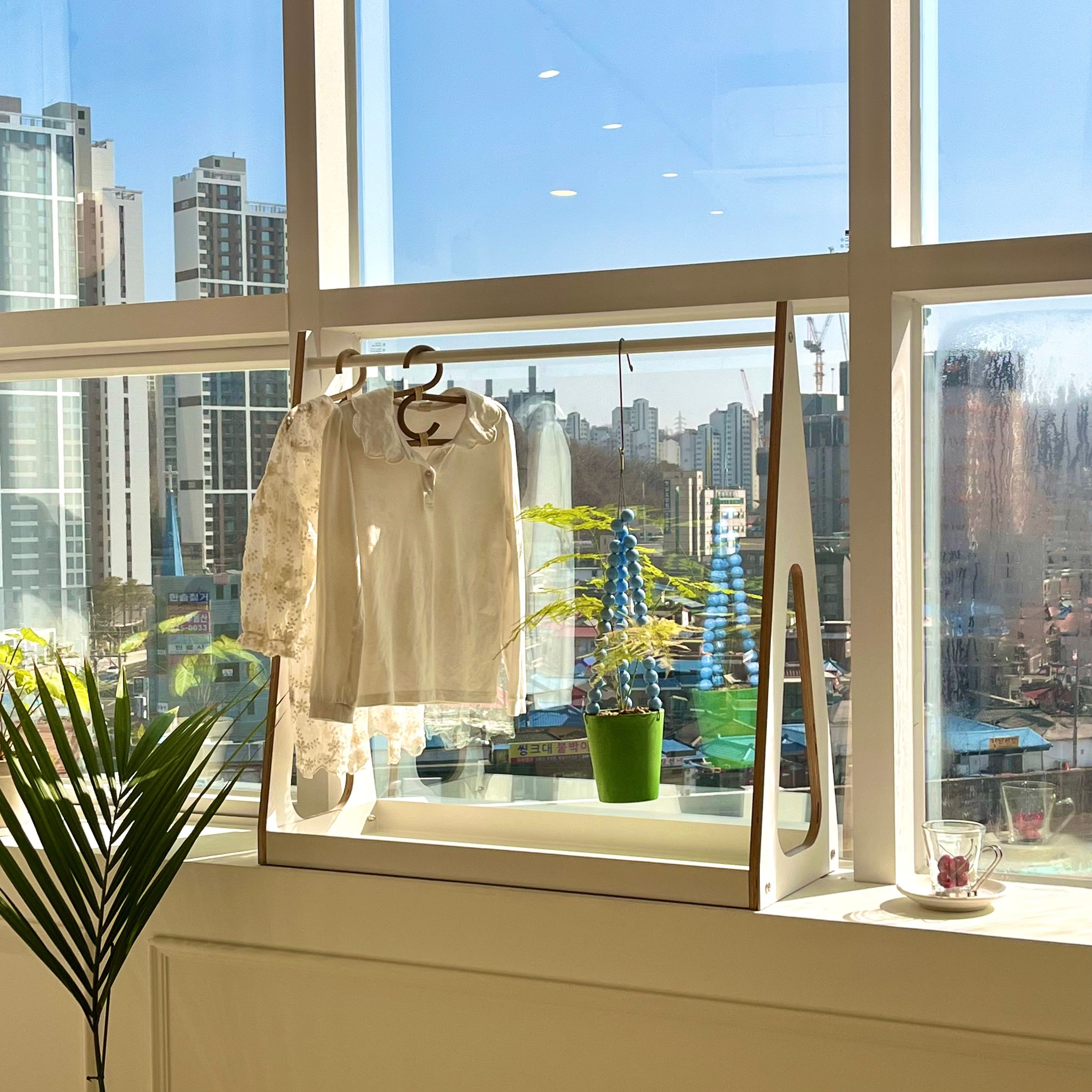 [오늘출발] [신상품] 홈앤스틸 아기옷행거 유아 아동 키즈 옷걸이 3sizes 2colors