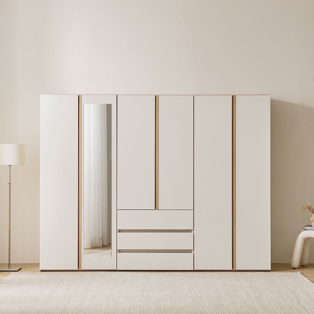 파로마 이즈 클래스 롱바 2400 옷장세트 3colors 