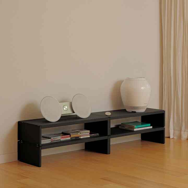 PO STACKING シェルフ 4段セット［6色］