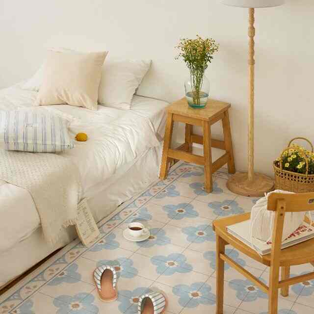 ルミナ タイル ラグ［2色・2サイズ］