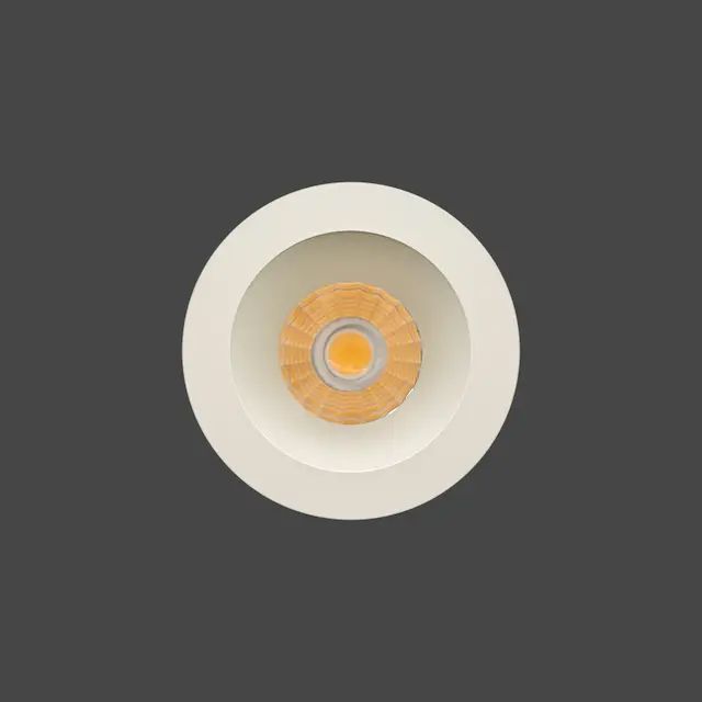 휴빛조명 KL97딥홀 COB 타공36mm(1.5인치) 매입등 LED 5W 외경40 화이트
