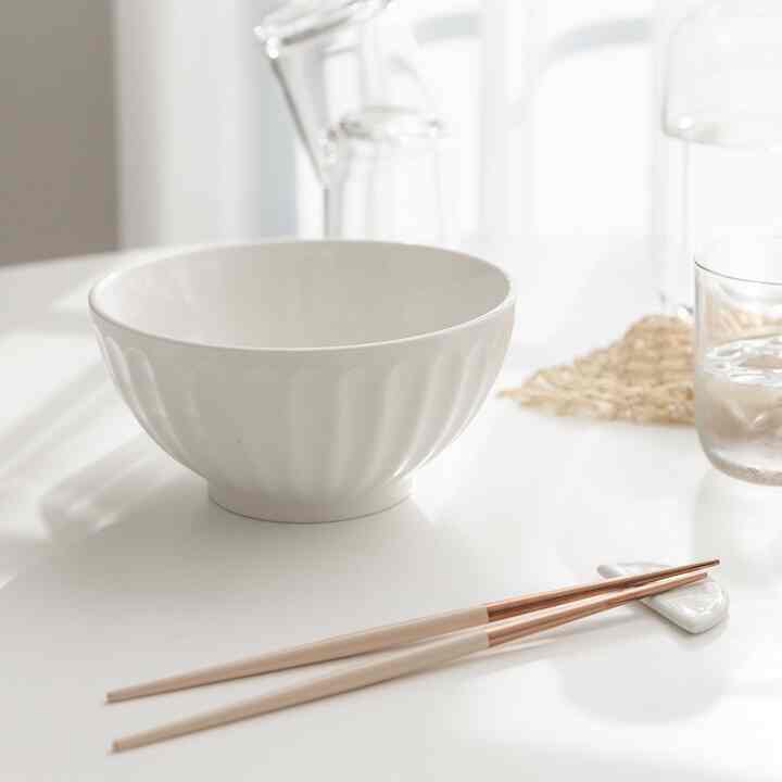 MILD ホワイト どんぶり 2点セット