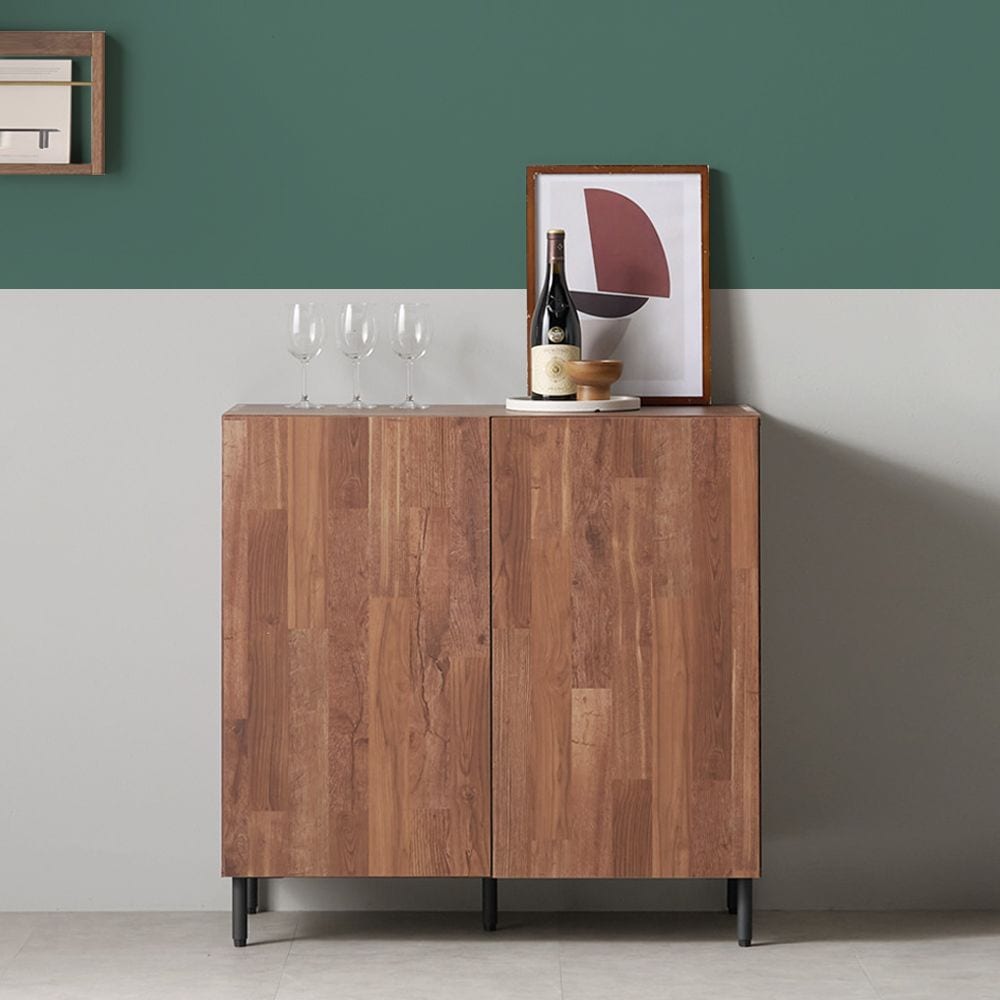 미세몽 브라우니 빈티지 홈카페장 주방 수납장 정수기 다이 밥솥 렌지대 900