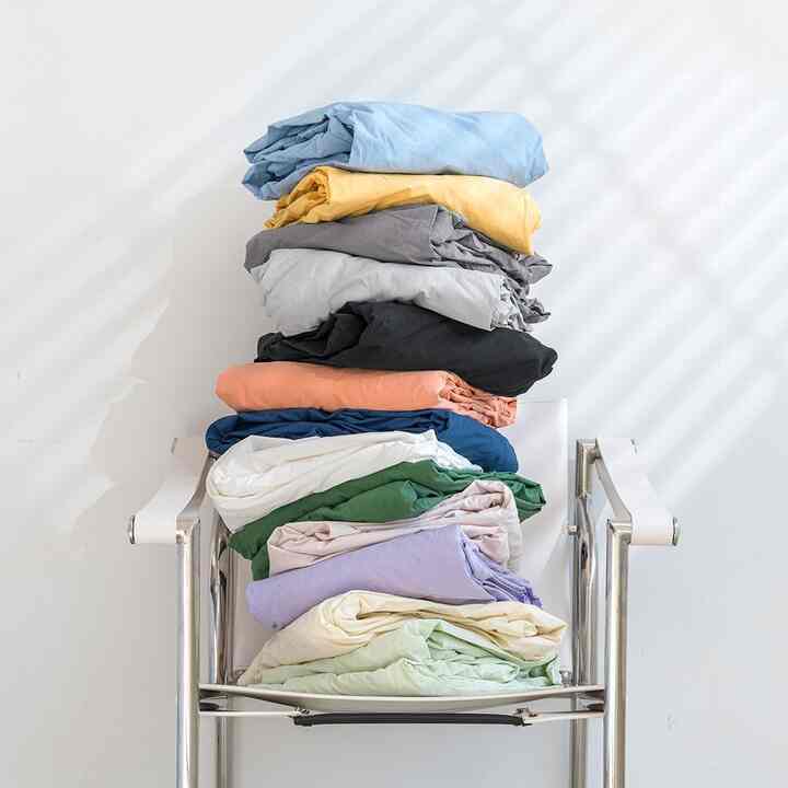 pure cotton ボックスシーツ［14色・2サイズ］