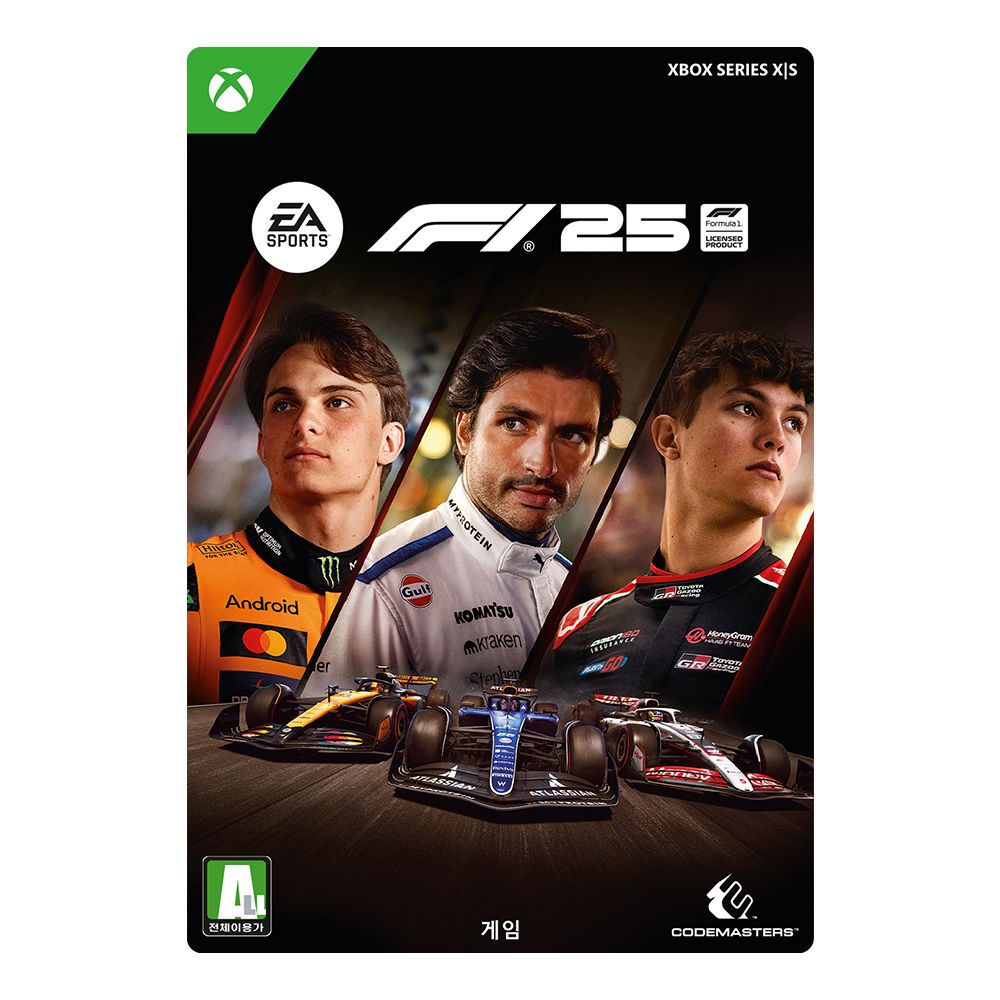Xbox EA SPORTS F1 25 스탠다드 에디션 Digital Code