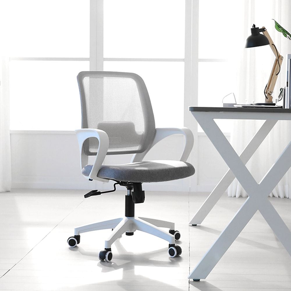 [신상품] 린백 LB11M 책상 컴퓨터 학생 사무용 회의실 높이조절 팔걸이 요추 메쉬 의자 4colors