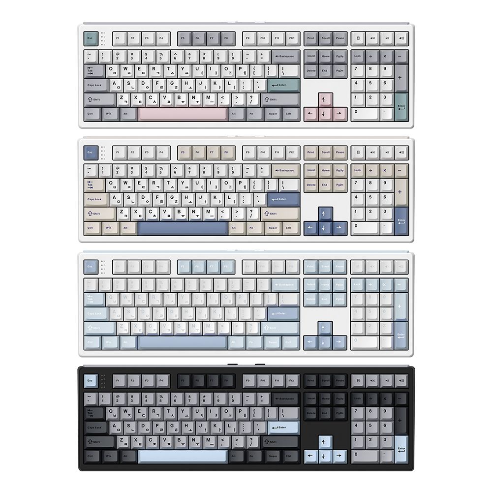 프리플로우 archon AK68 108키 유무선 블루투스 기계식 키보드