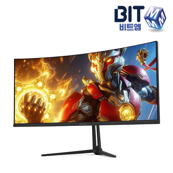 비트엠 H34LGQ 나노IPS 120 게이밍 커브드 무결점