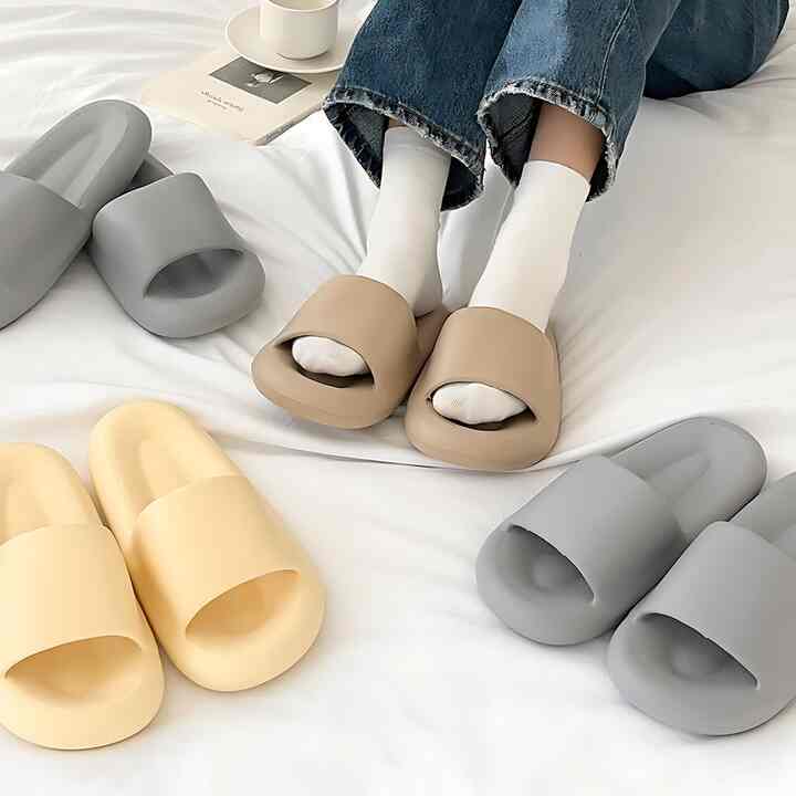 マカロン室内スリッパ［7色・2サイズ］