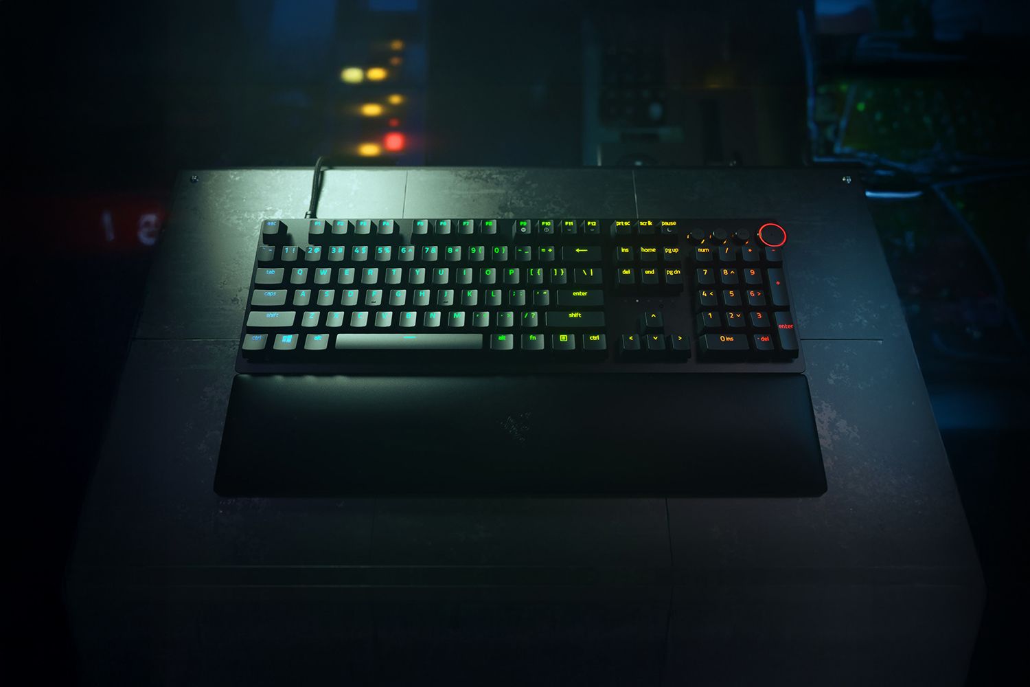 레이저(RAZER) 레이저코리아 헌츠맨 V2 리니어축 Huntsman 한글각인 유선 게이밍 키보드