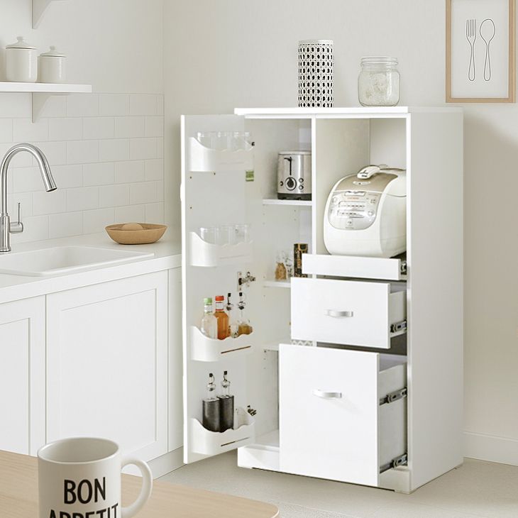 [팀버스리빙][신상품]팀버스리빙 다기능 수납장 렌지대 이렌지