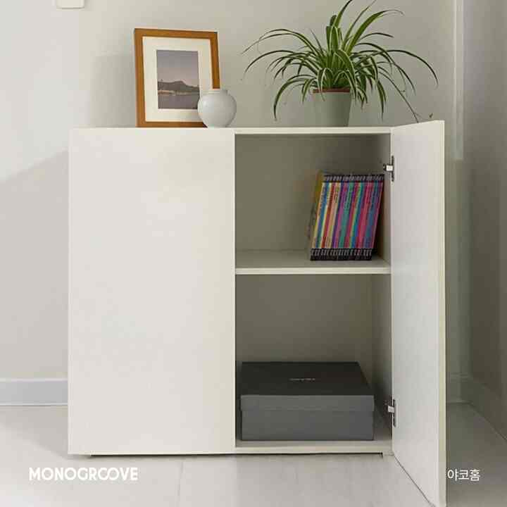 MABLE ワイドキャビネット［2色・2種］