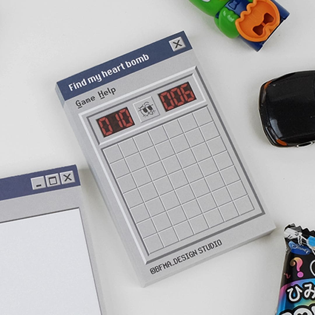 [신상품] 벌룬프렌즈 조선컴 지뢰 메모패드