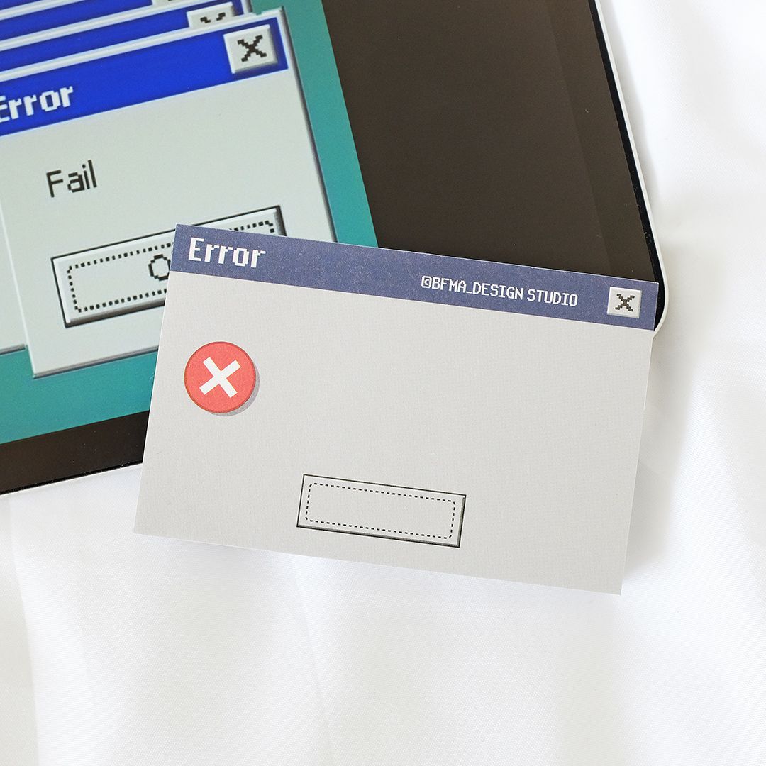 [신상품] 벌룬프렌즈 조선컴 에러창 메모패드